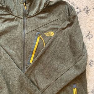 North Face Stretch Fit Zip-Up